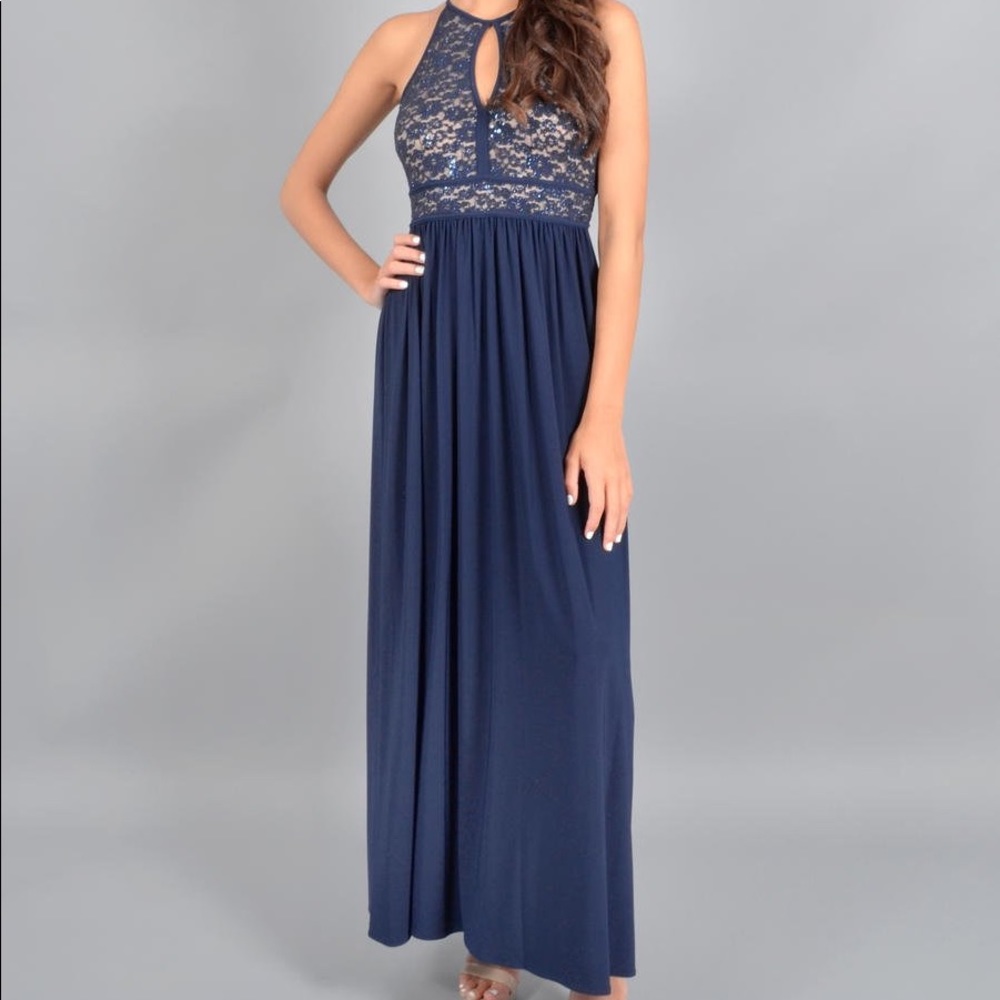 ✨night way lace sequin gown✨ - Picture 1 of 5